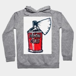 Pumpin Curls Grafitti Spray Can Hoodie